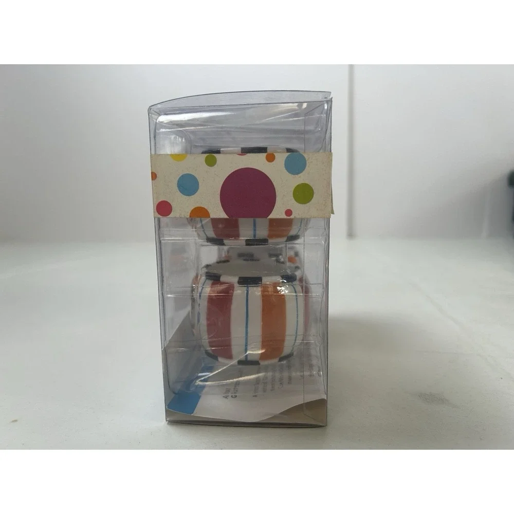 Department 56 Glitterville Collection Set Of 4 Holiday Napkin Rings